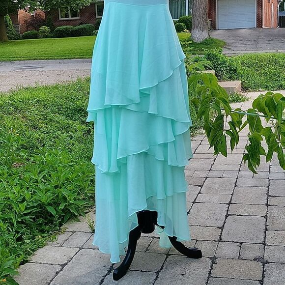 FLYNN SKYE asymmetrical high/low hem. Maxi dress - Picture 11 of 16